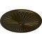 Ekena Millwork Leandros Ceiling Medallion (Fits Canopies up to 5"), 33 1/8"OD x 3 1/2"ID x 1 3/8"P, Green Gold CM33LEGGS - alternate 3